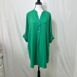 Zara shirt dress size SM w0700